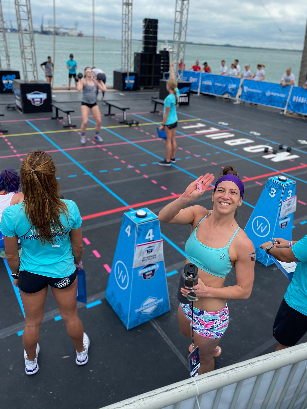Another round of applause for Shannon, competing at Wodapalooza