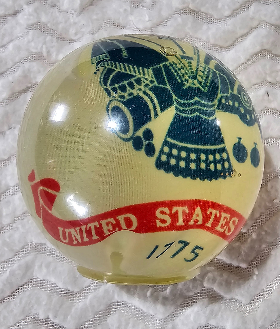 Thumbnail: Sphere with Army flag and Army pin on top