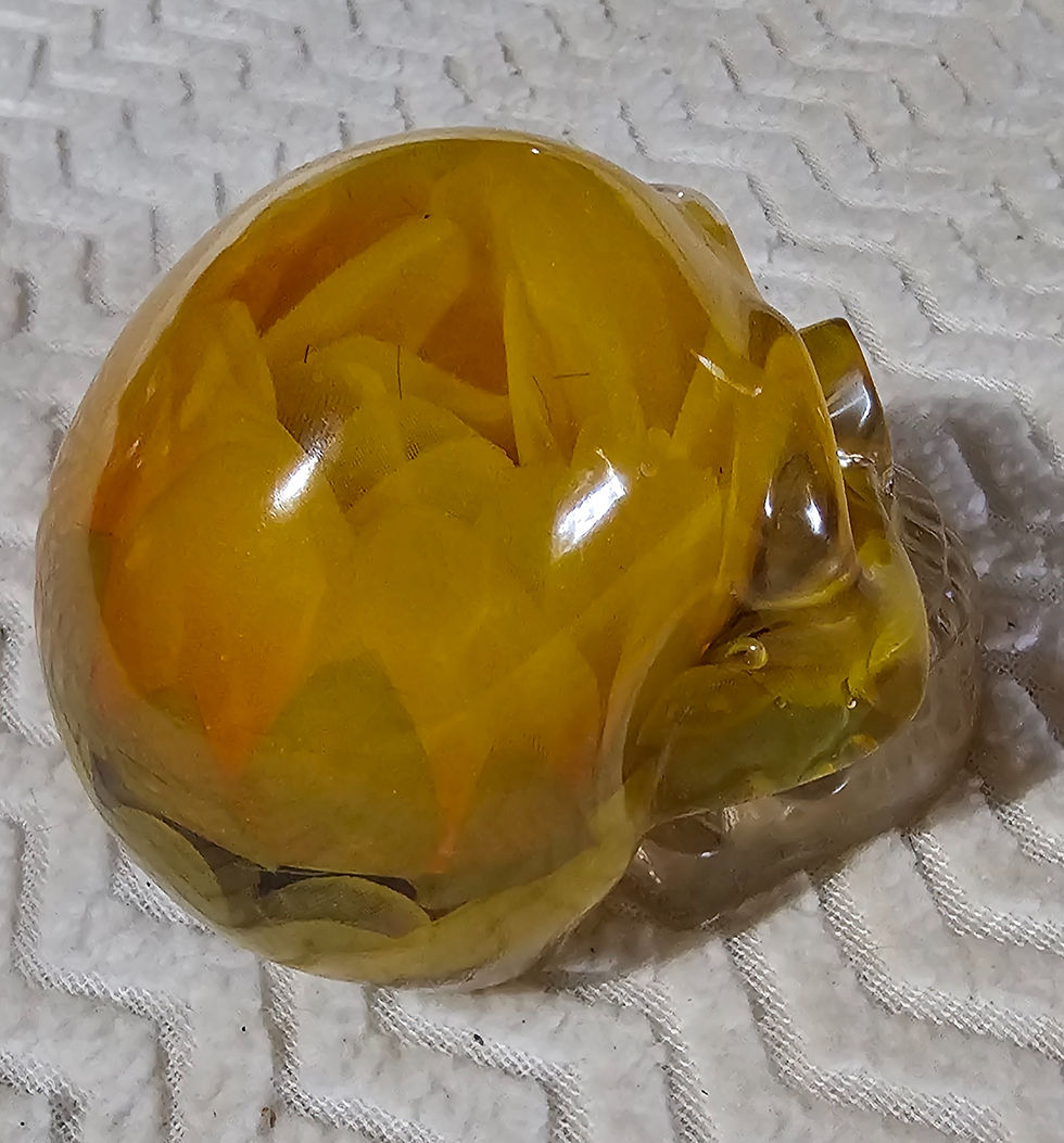 Thumbnail: Skull with sunflower