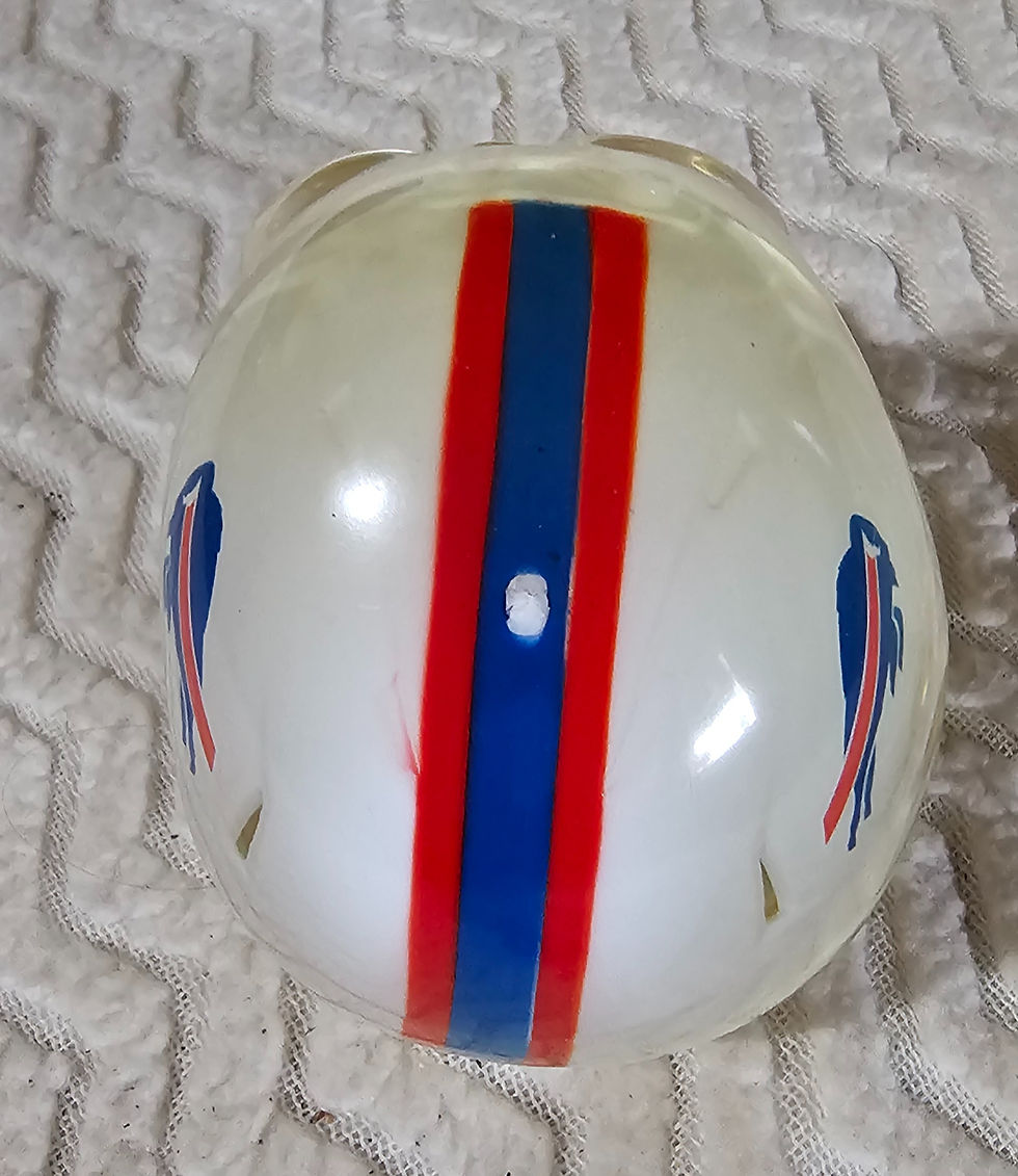 Thumbnail: Skull with Buffalo Bills helmet