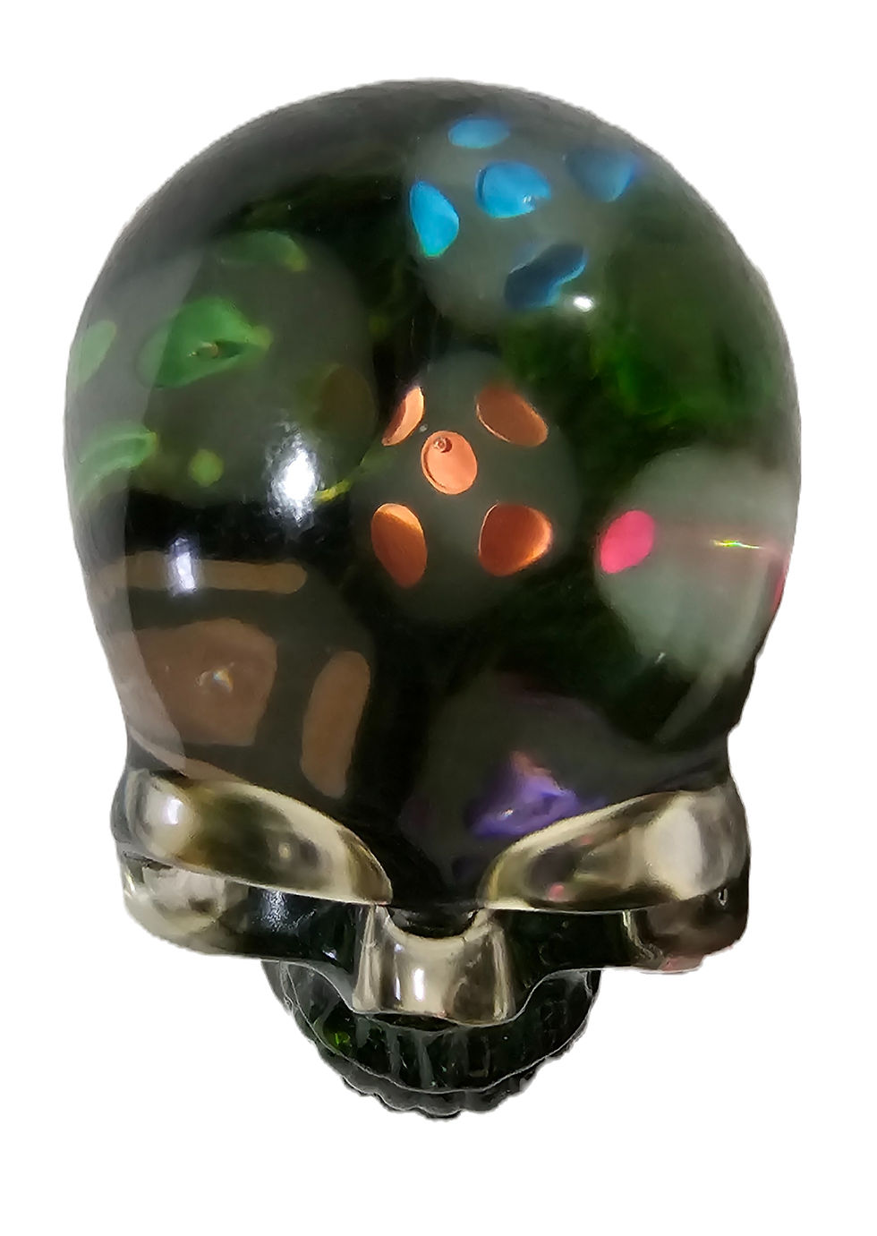 Thumbnail: Skull with glow in the dark mushrooms