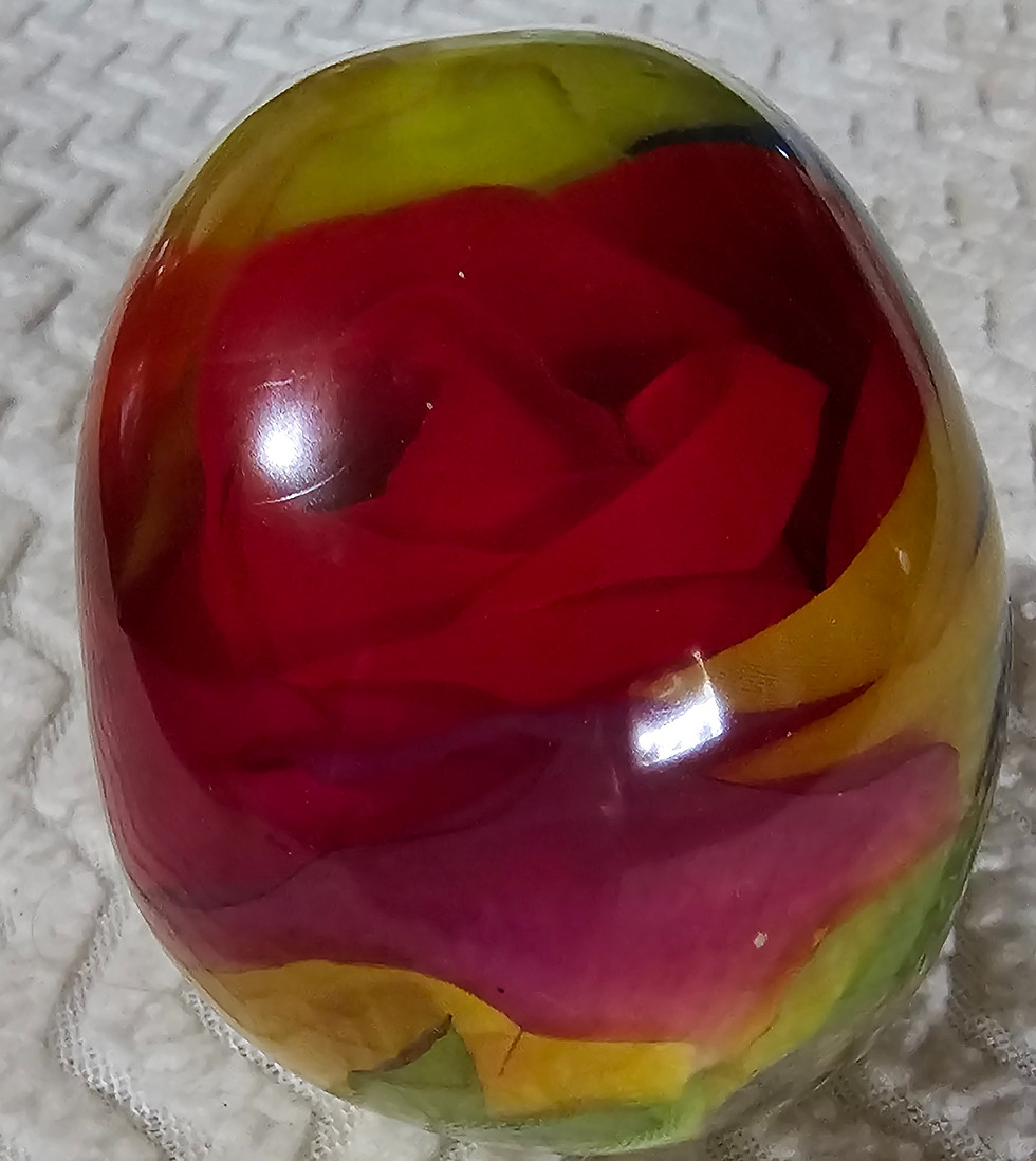 Thumbnail: Skull with rainbow colored rose