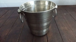 Balde de gelo inox