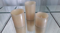 Vela artificial com pilhas