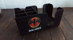 suporte para itens de bar acrilico