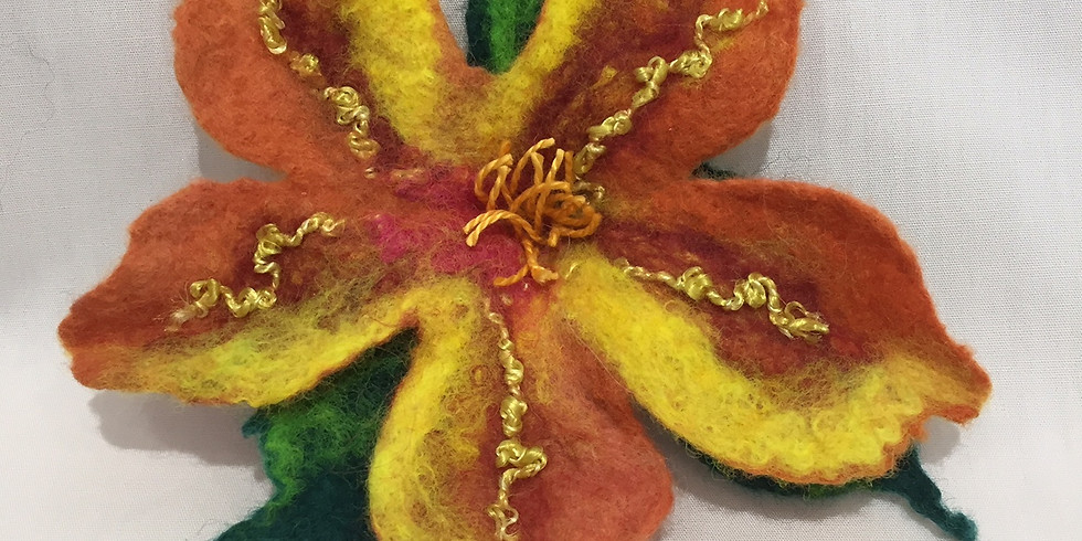 Felted Flower Class