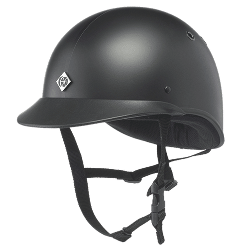 Charles Owen JR8 Ltd Black | CA Horse Supply