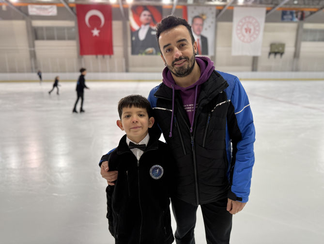 Buz pateninde hedefler büyük!