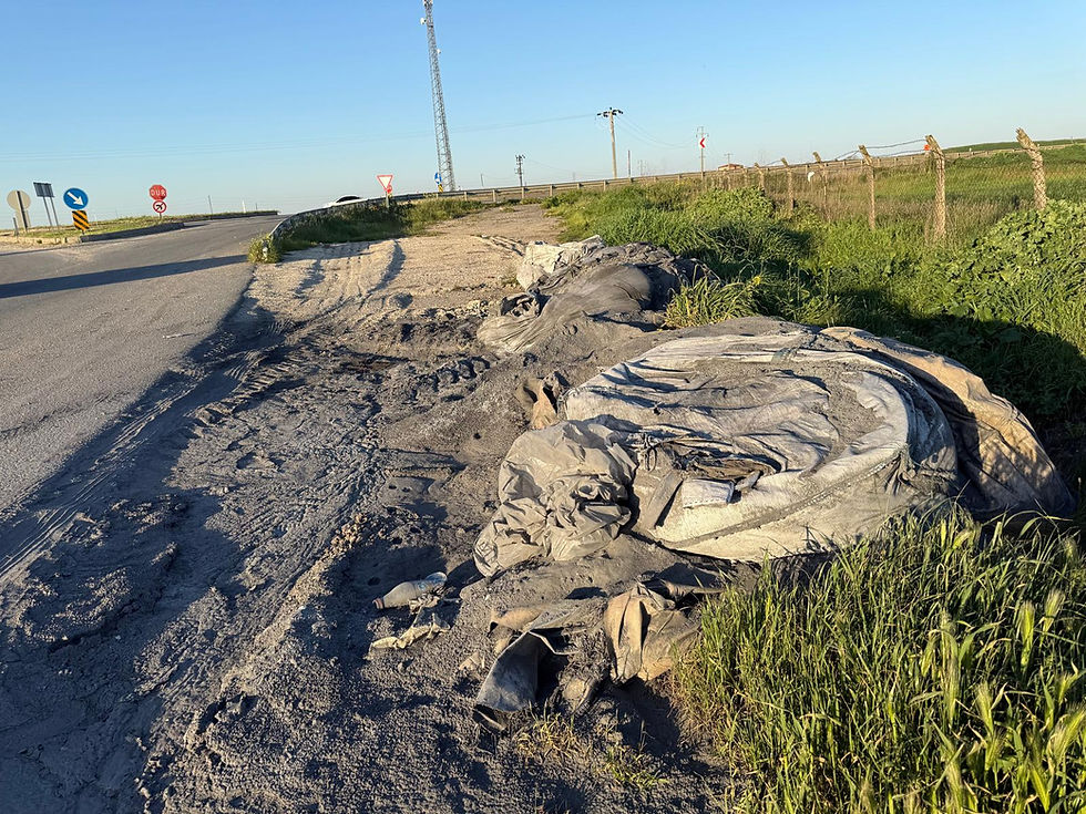 Gizemli atığın yeni durağı!