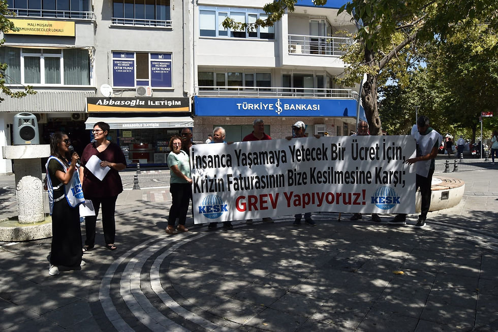 Kamu emekçileri grevde!