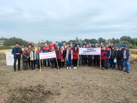 Çeltikte tarla günü etkinliği