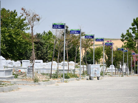 Mezarlıklarda çevre düzenlenmesi