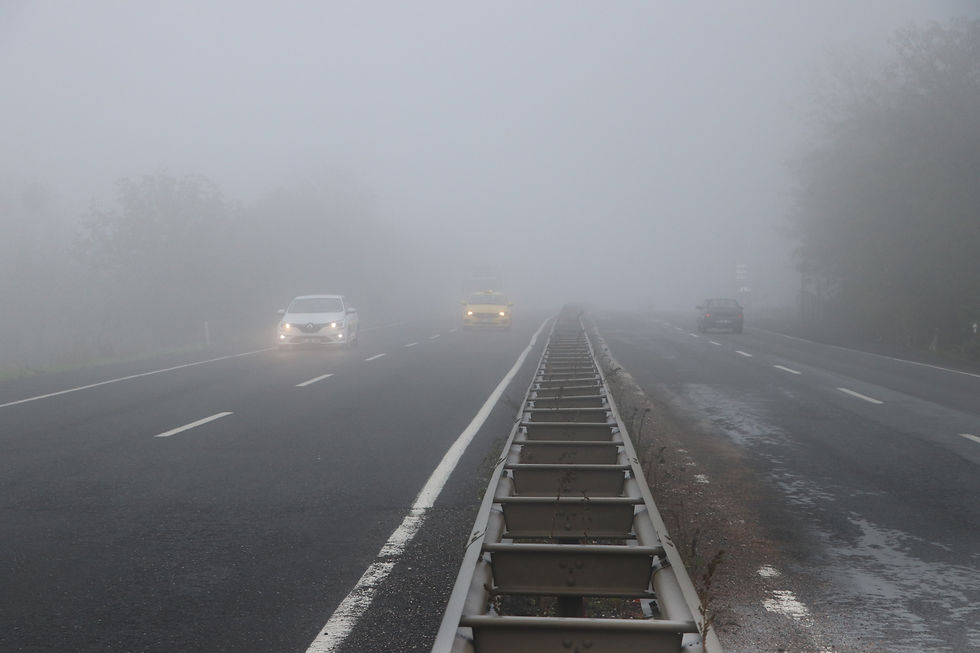 Trakya'da sis etkili oldu