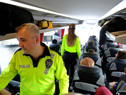 Emniyet iş başındaydı!