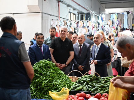 Validen “pazar” ziyareti