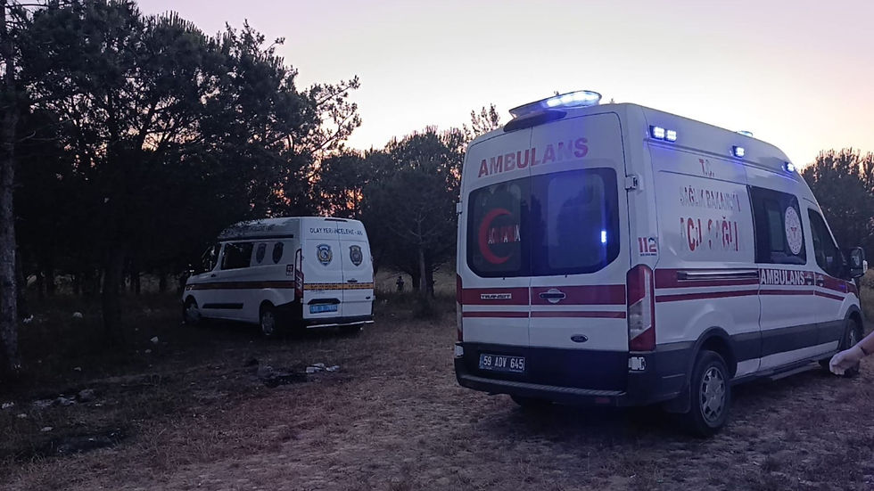 Ormanlık alanda ceset!