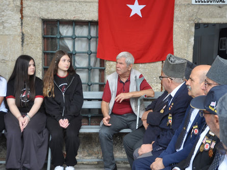 Gaziler anılarını gençlerle paylaştı