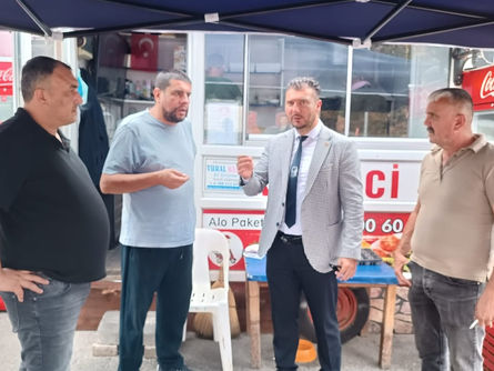 Başkan Yayla’dan sanayi esnafına ziyaret