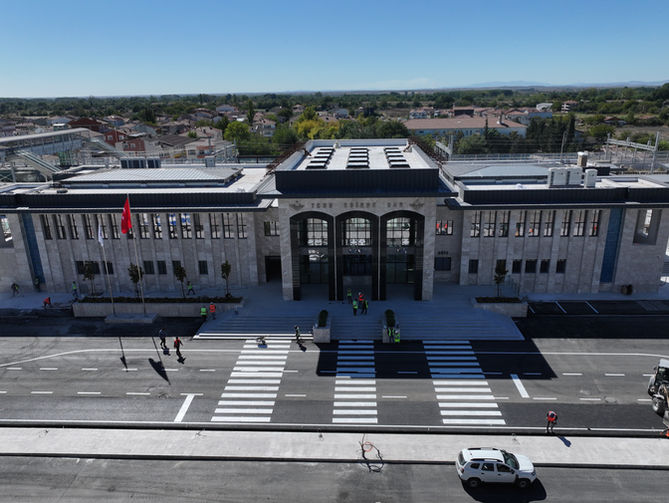 Edirne Garı tamamlandı