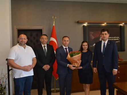 Kaymakam Yıldız’a ziyaretçi akını