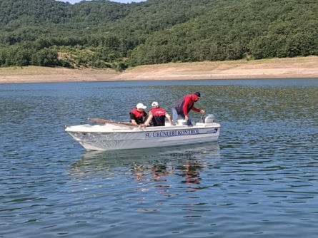 Baraj ve göllerde kaçak avcılık denetimi