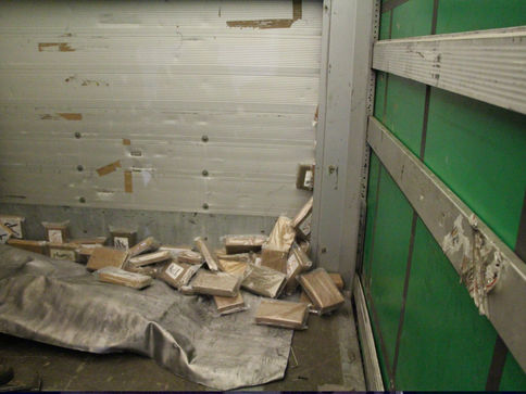 Tır kasasında 67 kilogram uyuşturucu!