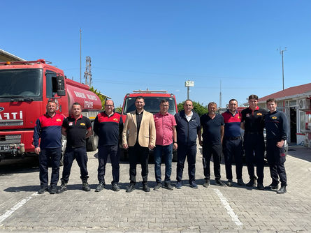 İtfaiyecilere anlamlı ziyaret