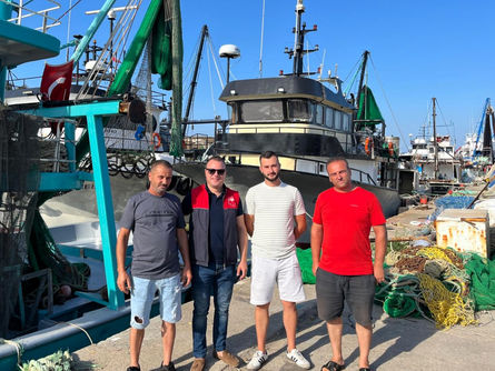 Balıkçılara hayırlı olsun ziyareti