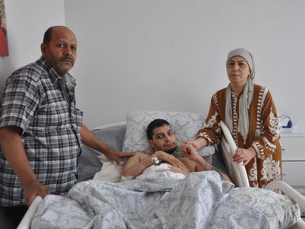 Yürümek için umut bekliyor!