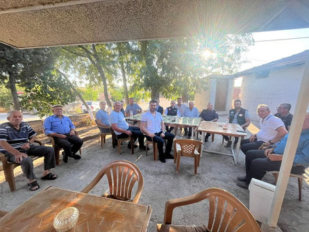 Validen köy halkına teşekkür