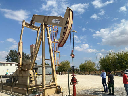 Petrol Üretim Sahası'nda inceleme!