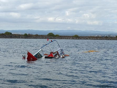 Denizde korku dolu anlar!