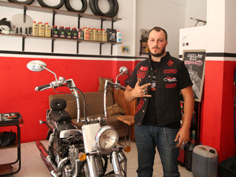 Kendi motosikletini tamir ederken meslek sahibi oldu