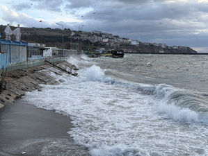 Deniz ulaşımına lodos engeli
