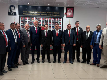 Muhtarlardan Kaymakam Işık'a ziyaret