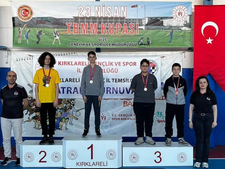 Lüleburgazlı sporcular aman vermedi