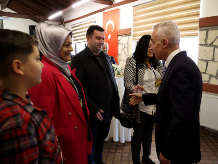 Kırklareli'nde bayramlaşma töreni düzenlendi