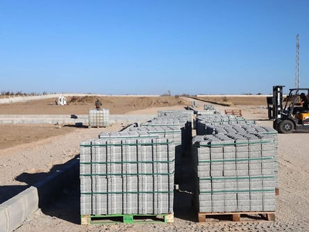 Modern mezarlık yükseliyor