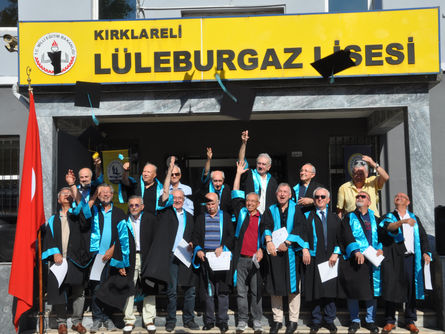 Anılar aynı bahçede canlandı