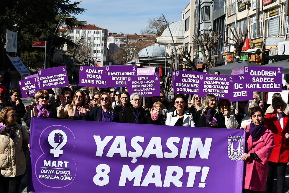 Sokaklar kadınların!