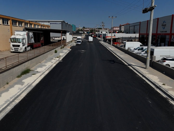Asfalt çalışmasında yeni etap