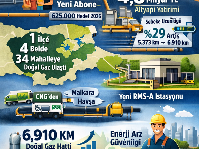GAZDAŞ Trakya 2,5 Yılda 80 Bin Yeni Müşteri Kazandı