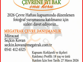 ‘Çevre Fotoğraf Yarışması’ düzenlenecek