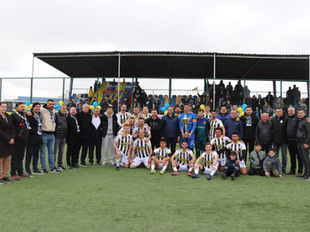 Şampiyon kupasını aldı