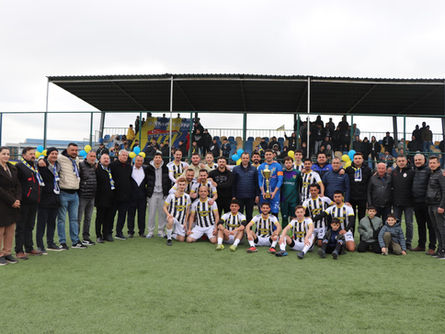 Şampiyon kupasını aldı