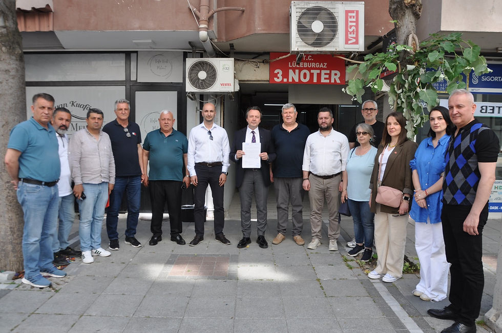 Delegelerden kurultay imzası
