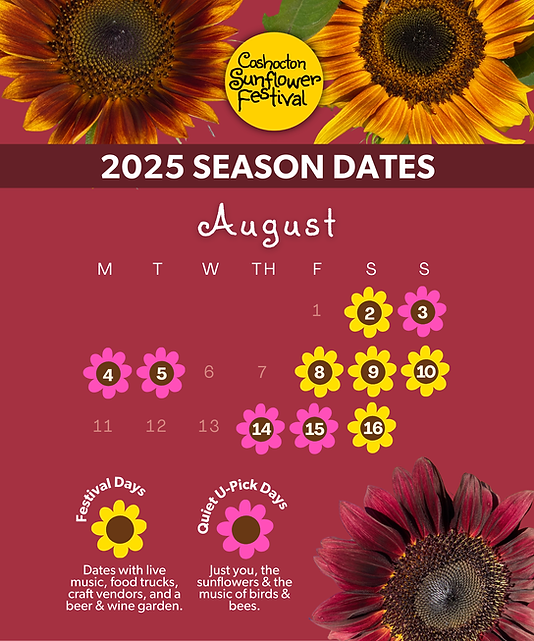 2025 Coshocton Sunflower Festival Dates.png