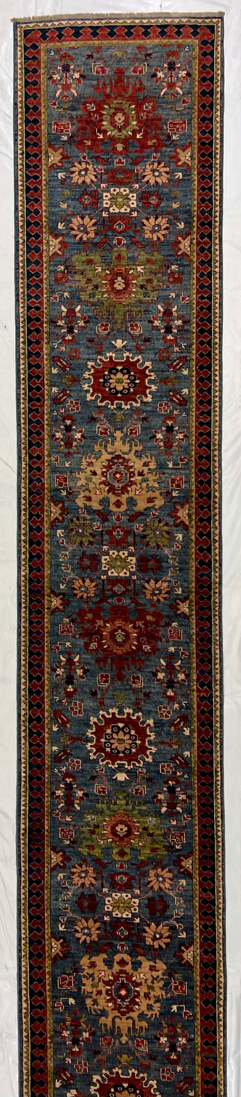 SOLD - Fine Afghan Tribal / 2’10”x16'