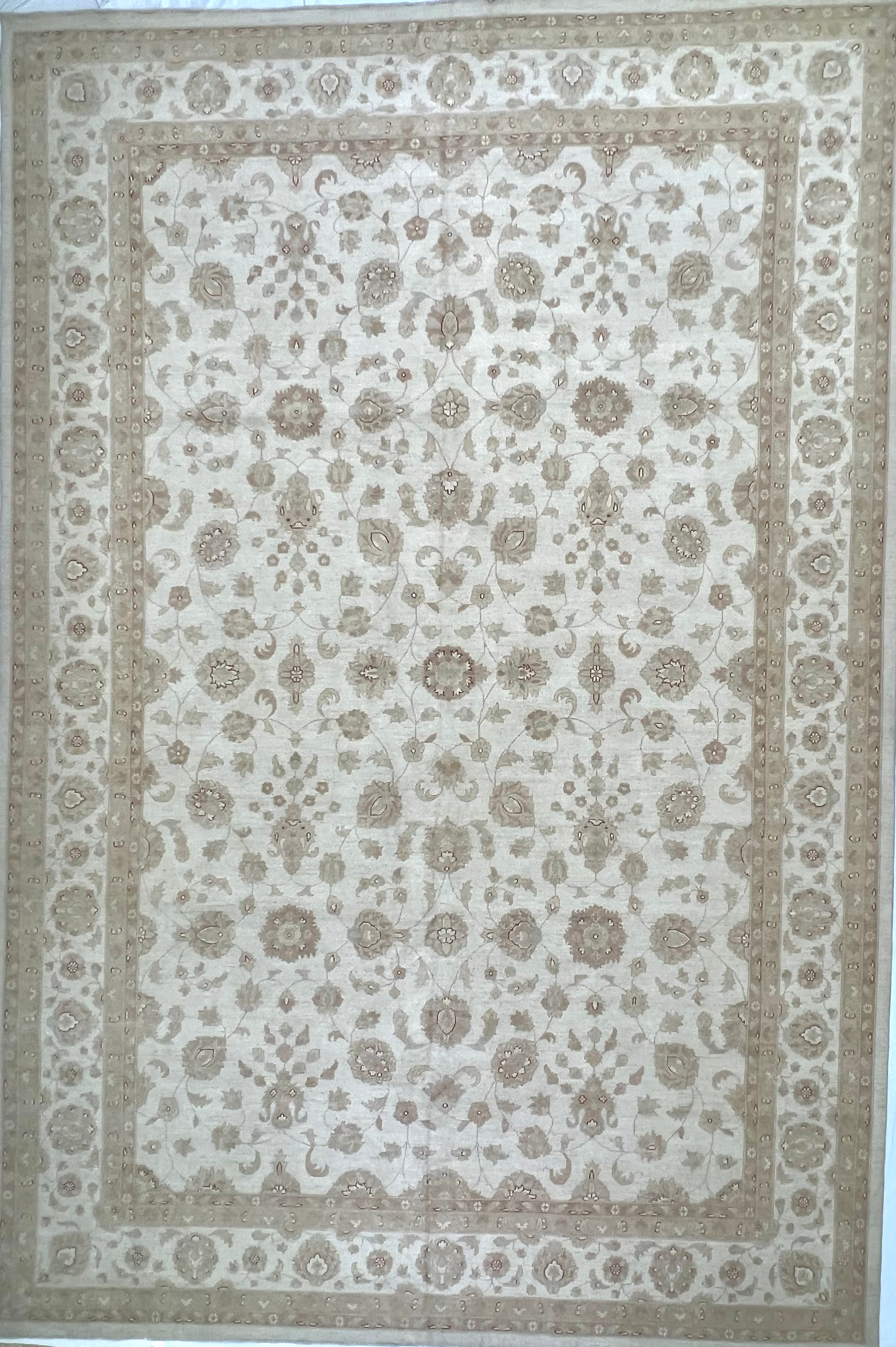 Fine Afghan Oushak / 12’x17’4”