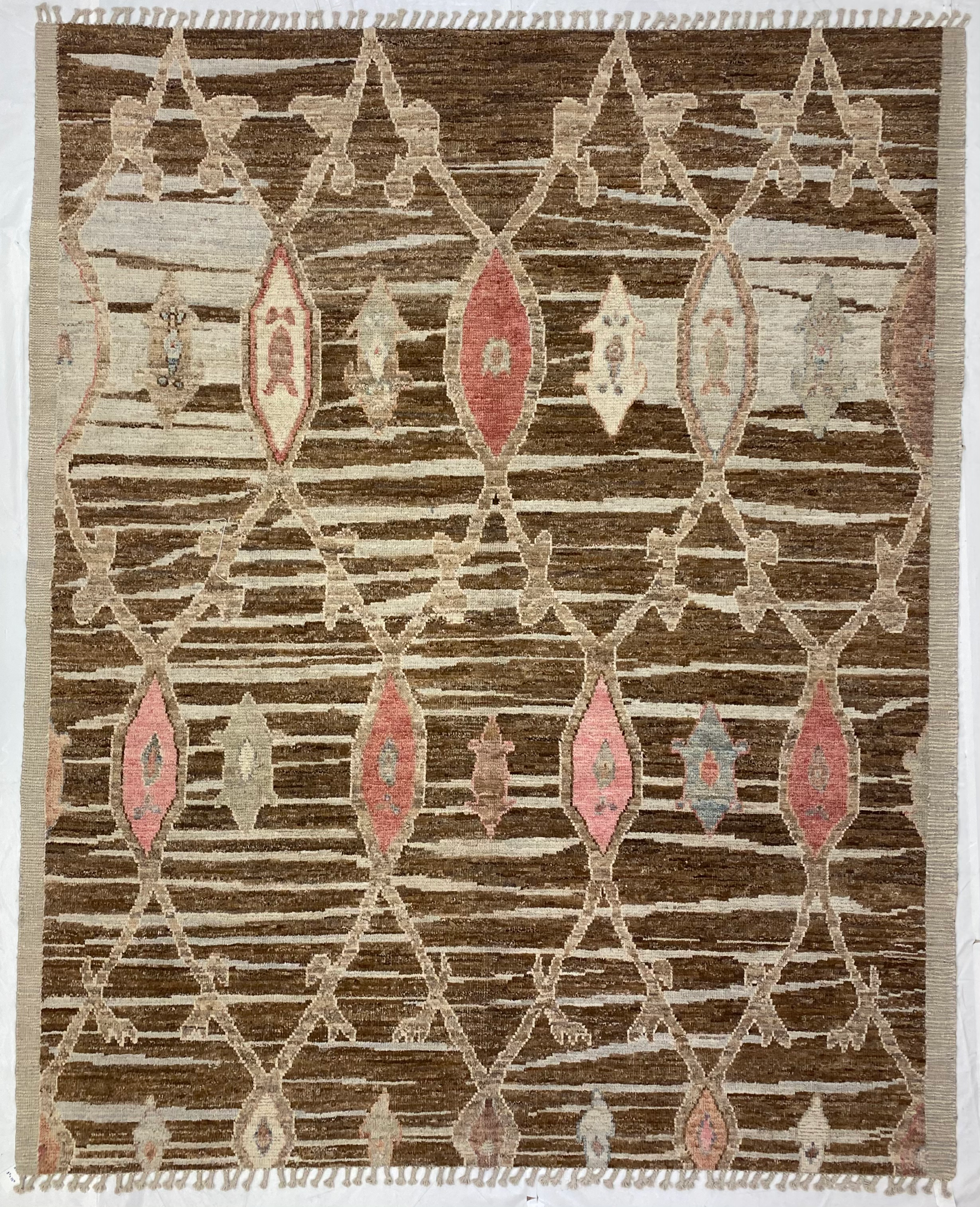 SOLD - Fine Afghan Moroccan / 8'3"x10'2"